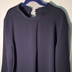 Ann Taylor Midnight Blue Blouse